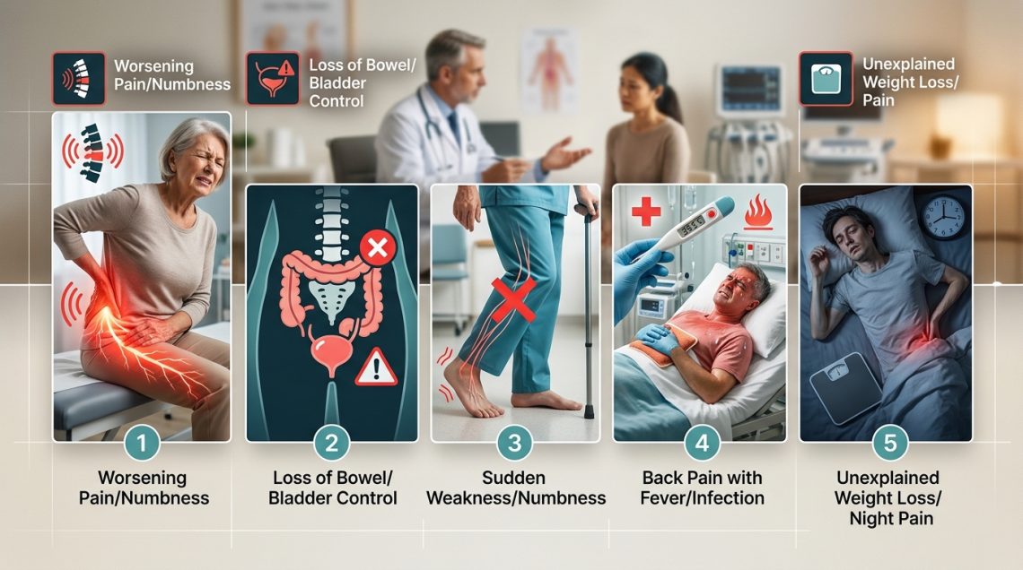 5 Back Pain Red Flags That Mean You Should See a Doctor Immediately