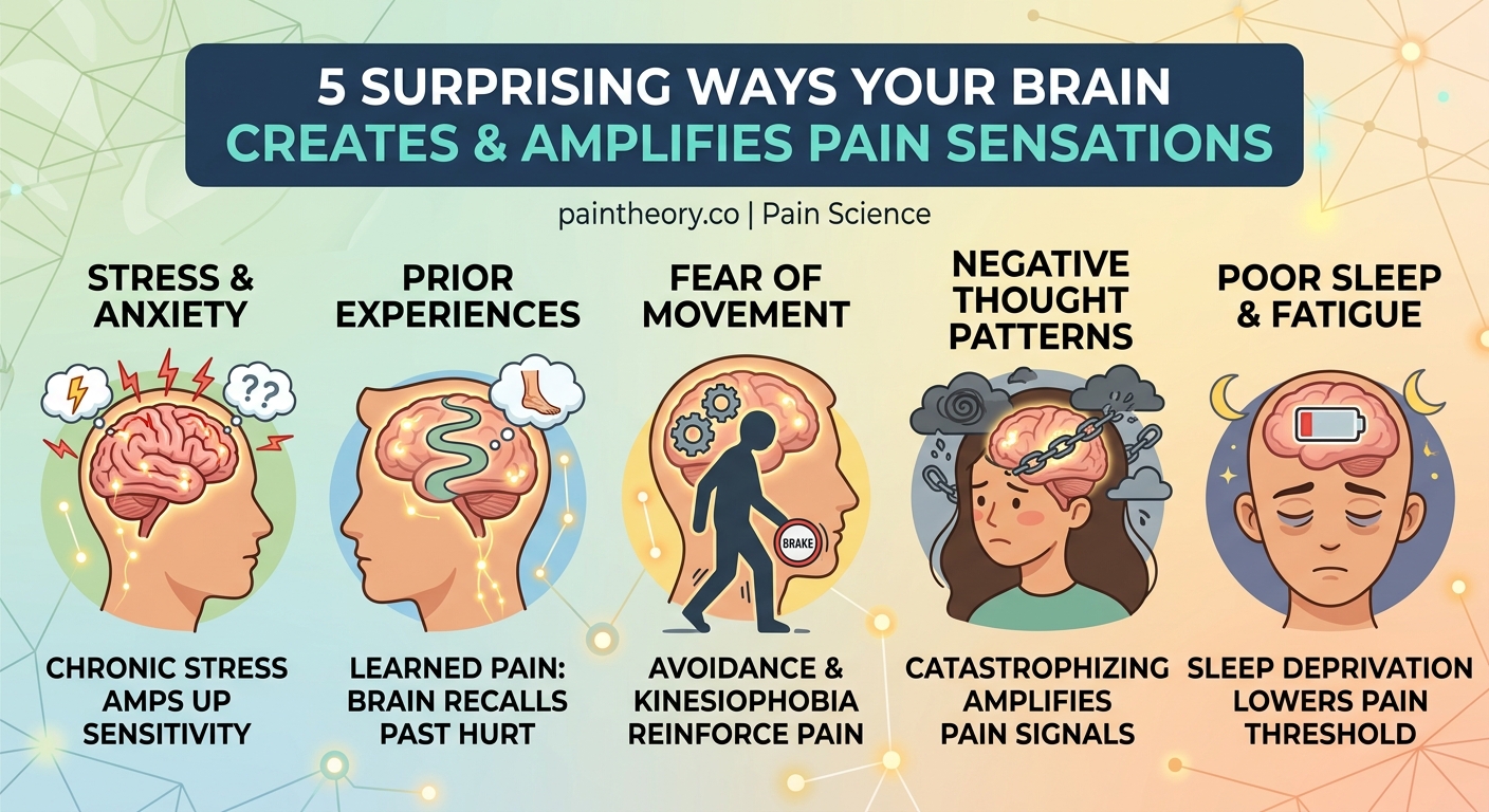5 Surprising Ways Your Brain Creates and Amplifies Pain Sensations — 1