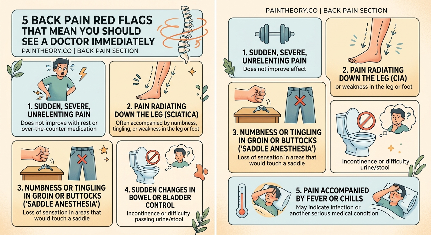 5 Back Pain Red Flags That Mean You Should See a Doctor Immediately - Illustration 2