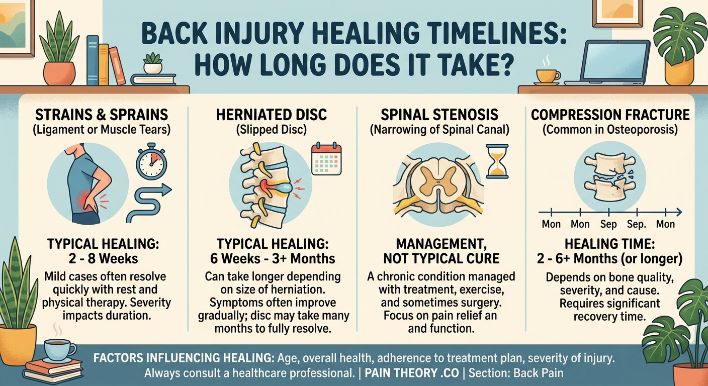 How Long Does It Really Take for Different Types of Back Injuries to Heal? - Illustration 1