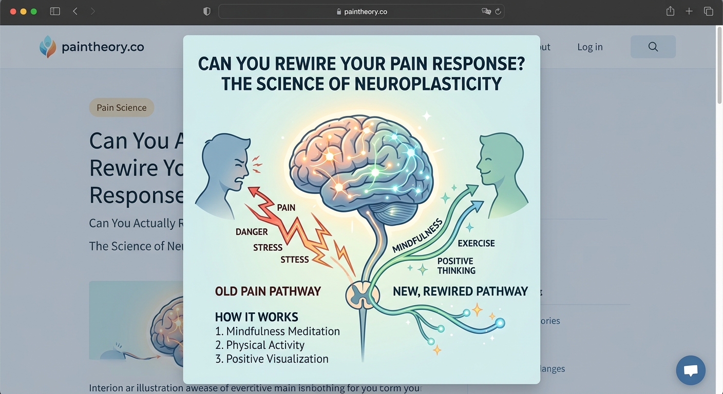 Can You Actually Rewire Your Pain Response? The Science of Neuroplasticity - Illustration 2