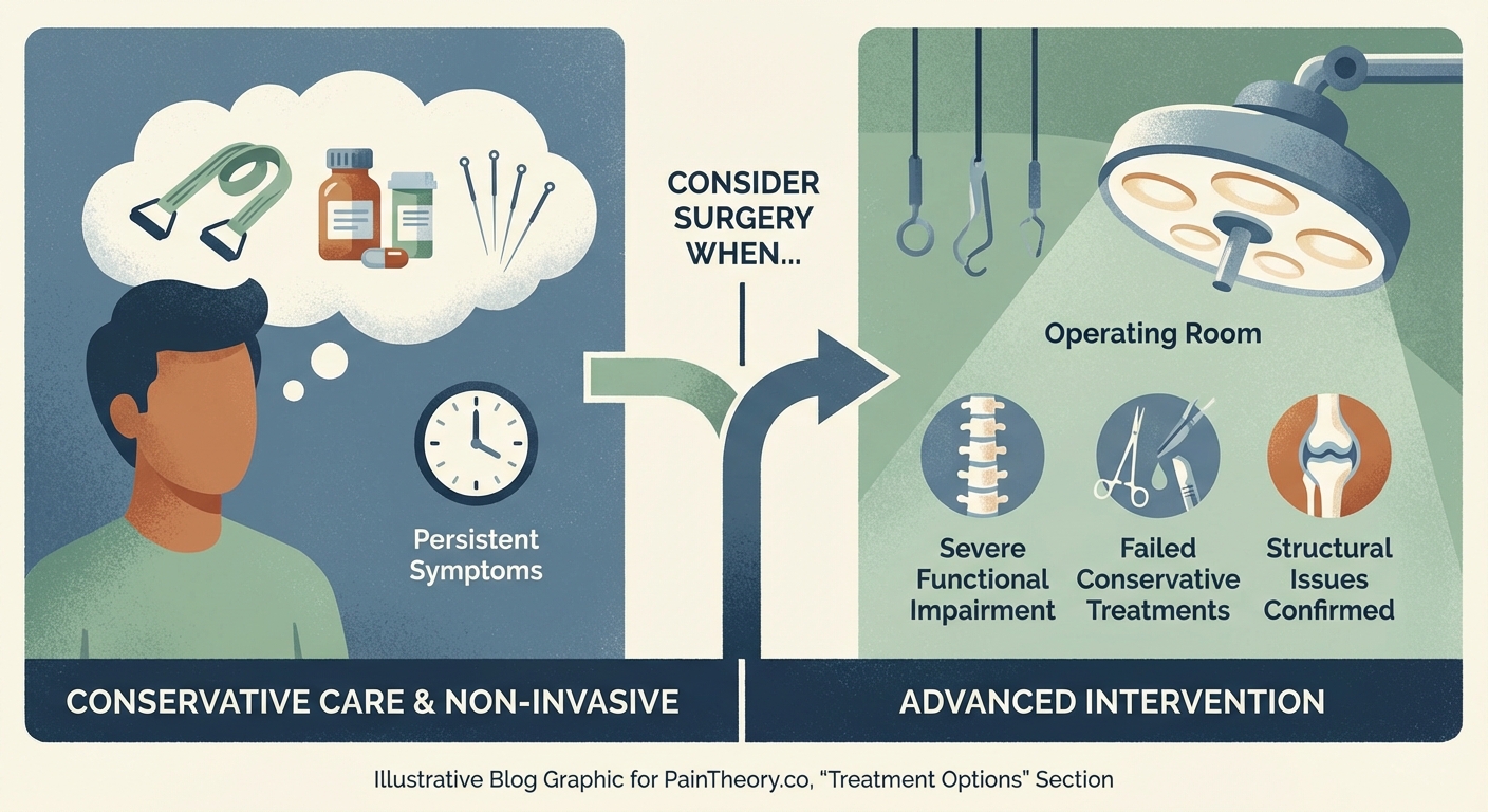 When Should You Consider Surgery for Chronic Pain Relief? - Illustration 1