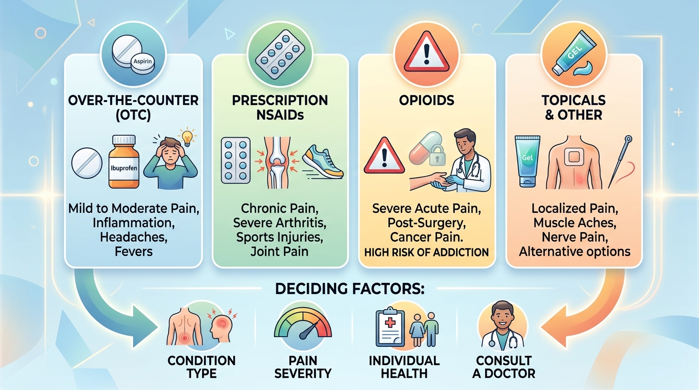 Comparing Pain Medications: What Works Best for Your Condition - Illustration 1