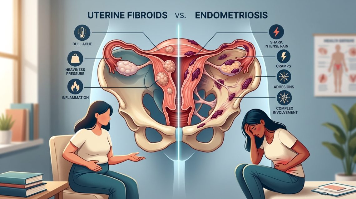 Fibroid Pain vs. Endometriosis: How to Tell the Difference and Why It Matters