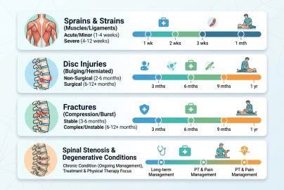 How Long Does It Really Take for Different Types of Back Injuries to Heal?