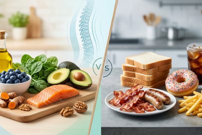 The Anti-Inflammatory Diet for Back Pain: Foods That Help and Hurt Your Recovery