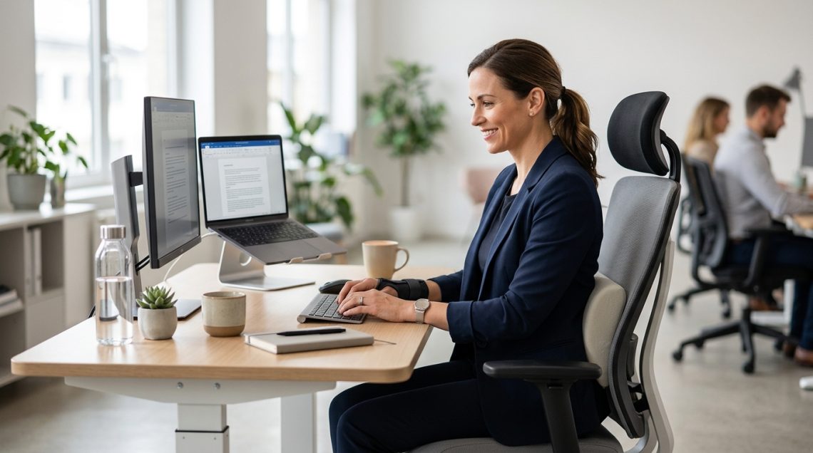 The Working Woman's Guide to Managing Chronic Pain at Your Desk Job