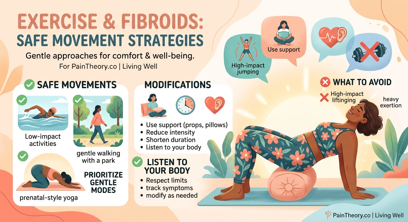 Can You Exercise With Fibroids? Safe Movement Strategies That Won't Make Symptoms Worse — image 2